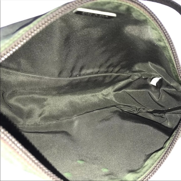 Prada Dark Green Nylon Tessuto Mini Bag! - Picture 8 of 14